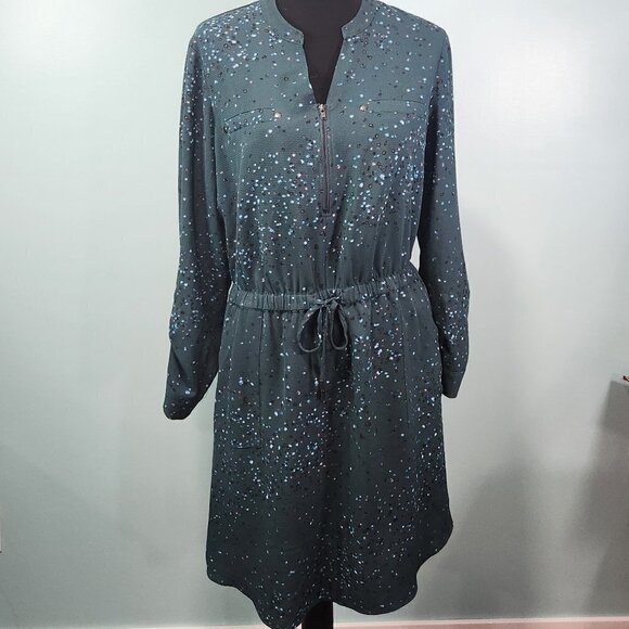 Apt. 9 Dresses & Skirts - Apt. 9 Green Belted Waist Print Shirtdress
Lot K